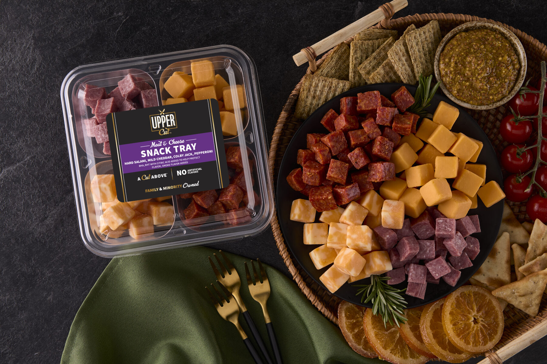 Assorted Meat & Cheese Tray