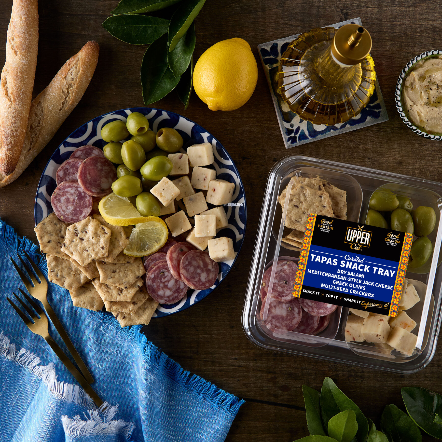 Dry Salami Tapas Snack Tray